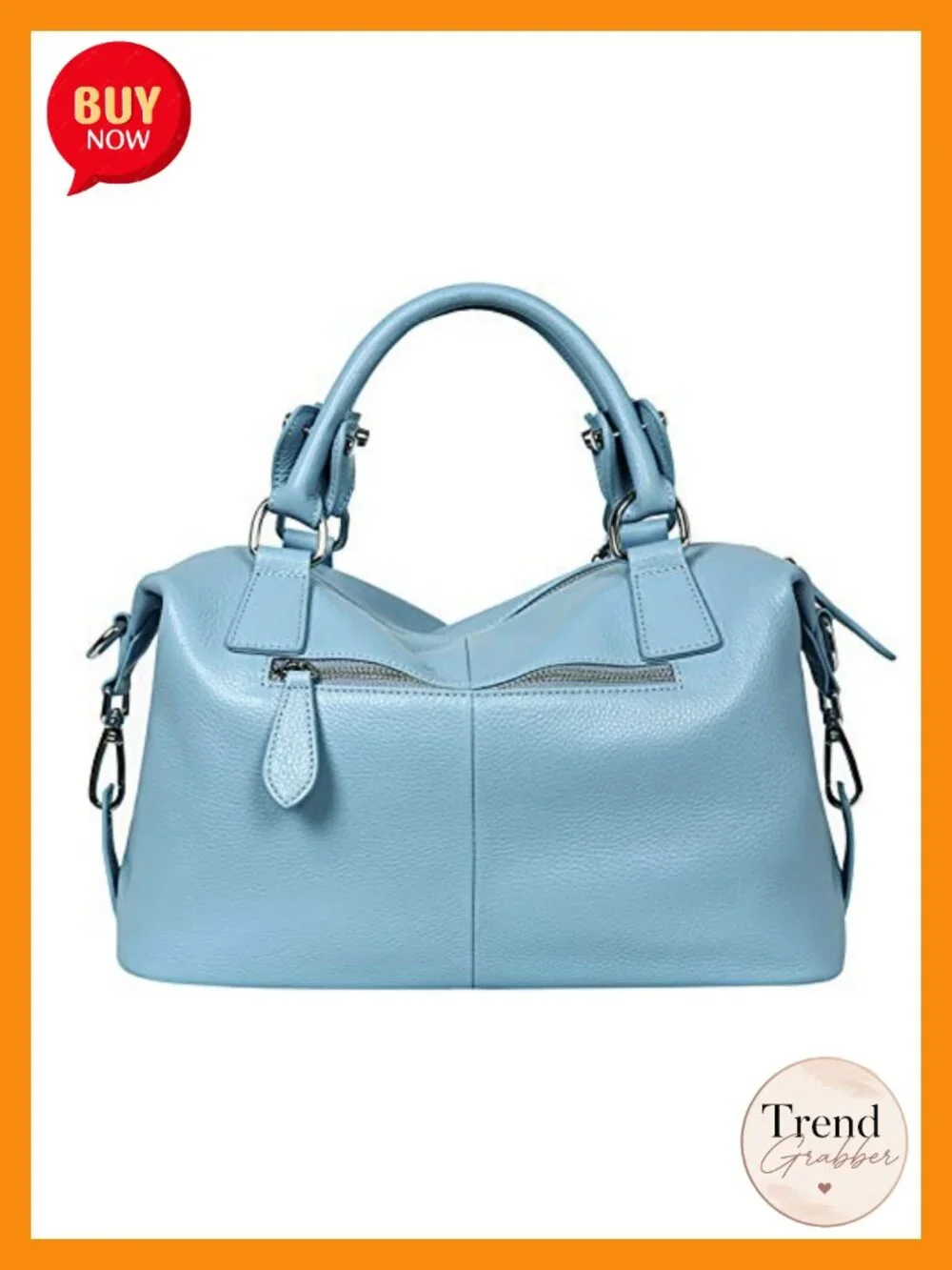 Genuine Leather Women's Satchel Tote Handbag Crossbody Shoulder Bag